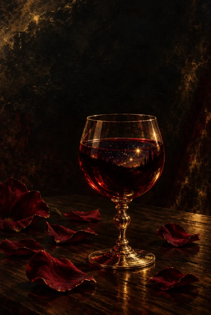 Cover artwork for The Eternal Wine: Poems of Rumi For Our Time by Andrew Harvey