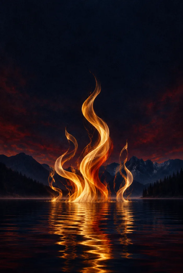 Cover artwork for Marion Woodman: Dancing in the Flames by Andrew Harvey