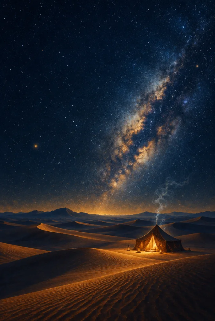 Cover artwork for Perfume of the Desert by Andrew Harvey