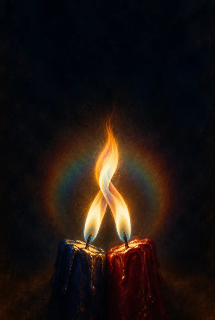 Cover artwork for The Essential Gay Mystics by Andrew Harvey