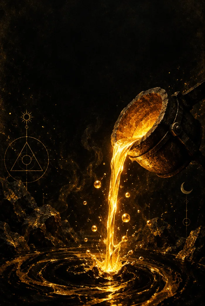 Cover artwork for Turn Me to Gold by Andrew Harvey